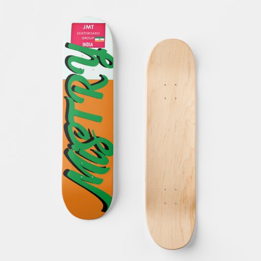 MISTRY JMT INIDA 7 3/4" Skateboard Deck (Vorderseite)