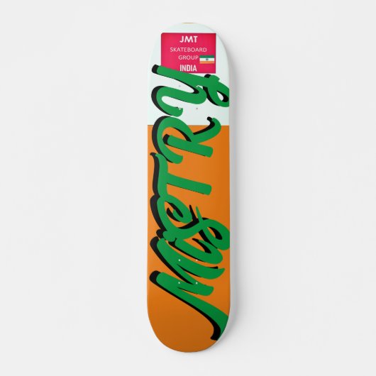 MISTRY JMT INIDA 7 3/4" Skateboard Deck (Vorne)