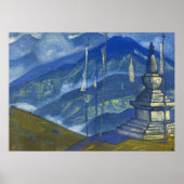Mistwellen von Nicholas Roerich Poster (Vorne)