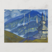 Mistwellen von Nicholas Roerich Postkarte (Vorderseite)