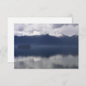 Misty Alaskan Sea in Shades of Blue (Vorne/Hinten)