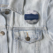 Misty Alaskan Sea in Shades of Blue Button (Beispiel)