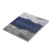 Misty Alaskan Sea in Shades of Blue Fliese (Seite)