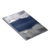 Misty Alaskan Sea in Shades of Blue Notizblock (Rechte Seite)