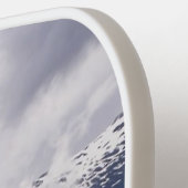 Misty Alaskan Sea in Shades of Blue Pickleball Schläger (Linke Seite)