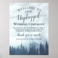 Misty Blue Mountains Unplugged Wedding Zeremony