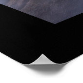 Misty Blue. Poster von cARTerART (Ecke)