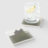 Misty Castle Untersetzer (Seitenansicht)