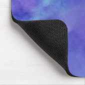 Misty Clouds Blue Mousepad (Ecke)