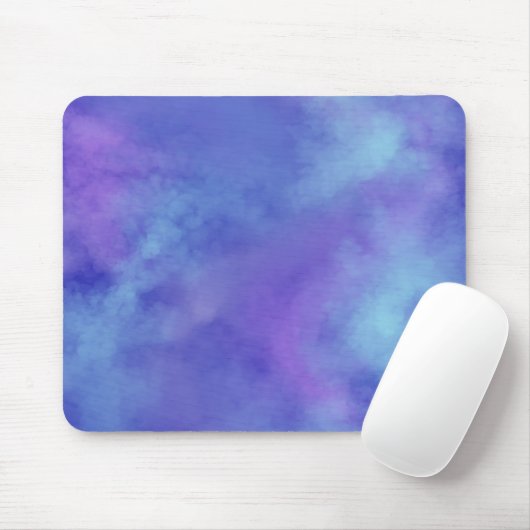 Misty Clouds Blue Mousepad (Mit Mouse)