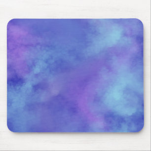 Misty Clouds Blue Mousepad