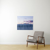 Misty clouuds oberhalb des Berges Triglav, Sloweni Wandteppich (Beispiel (Horizontal))