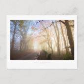 Misty Cotswolds Postkarte (Vorderseite)