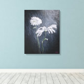 Misty Daisy Leinwanddruck (Insitu (Holzboden))