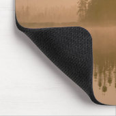 Misty dawn on East Inlet, Pittsburg, New Mousepad (Ecke)