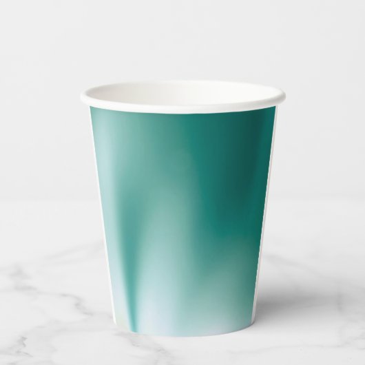 Misty Emerald Paper Cup Pappbecher (Rückseite)