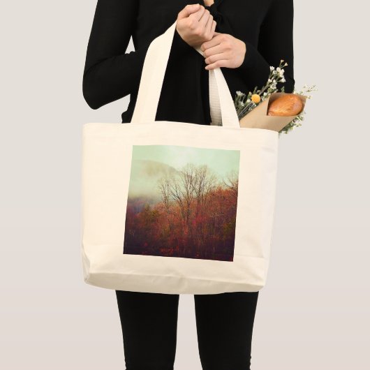 Misty Fall Colors Jumbo Stoffbeutel (Vorderseite (Produkt))