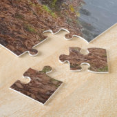 Misty Fall Trees Country Road Puzzle (Seite)