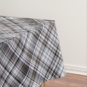 Misty February Blue und Grau Kariert Tischdecke (Beispiel)