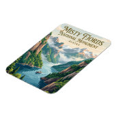 Misty Fjords National Monument Alaska Magnet (Linke Seite)