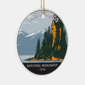 Misty Fjords National Monument New Eddystone Keramik Ornament (Rechts)