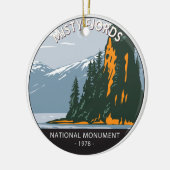 Misty Fjords National Monument New Eddystone Keramik Ornament (Links)