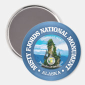 Misty Fjords (NM) Magnet (Vorderseite/Rückseite)