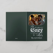 Misty Forest Cosy Vibes Weihnachtsfest Foto (Äußere Ablage)