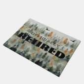 Misty Forest CUSTOMIZEABLE Floor Mat Fußmatte (Schrägansicht)