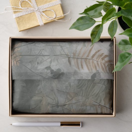 Misty Forest Elegance tissue paper Seidenpapier (Geschenk)