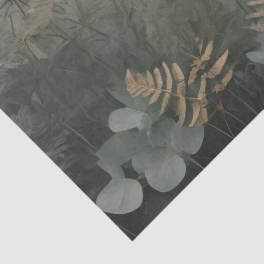 Misty Forest Elegance tissue paper Seidenpapier (Detail)