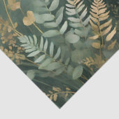 Misty Forest Elegance tissue paper Seidenpapier (Detail)