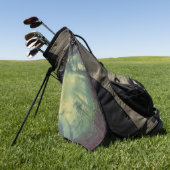 Misty Forest Golfhandtuch (Gras)