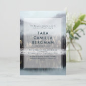 Misty Forest Lake Death Ankündigung (Stehend Vorderseite)