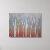 Misty Forest Leinwanddruck (Vorderseite)