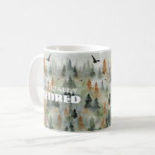 Misty Forest Offiziell müde Tasse (Vorderseite Links)