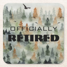 Misty Forest Offiziell müde Untersetzer