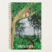 Misty Forest Path Planner Planer (Vorderseite)