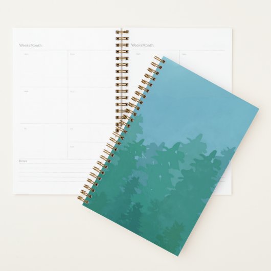 Misty Forest Planner Planer (Anzeige)