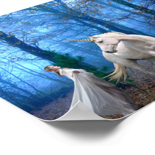 Misty Forest Poster (Ecke)