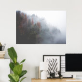 Misty Forest Poster (Heimbüro)