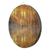 Misty Forest Scene Dartscheibe (Vorderseite rechts)