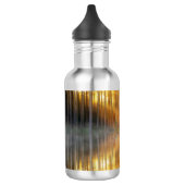 Misty Forest Scene Edelstahlflasche (Links)