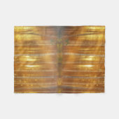 Misty Forest Scene Fleecedecke (Vorderseite (Horizontal))