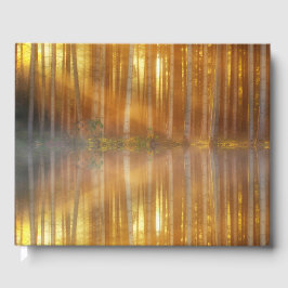 Misty Forest Scene Gästebuch