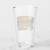 Misty Forest Scene Glas (Rückseite)