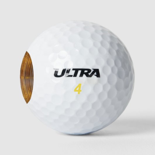 Misty Forest Scene Golfball (Logo)