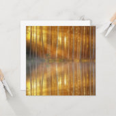 Misty Forest Scene Karte (Vorderseite/Rückseite Beispiel)