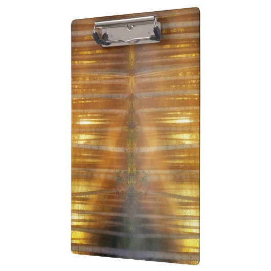 Misty Forest Scene Klemmbrett (Links)