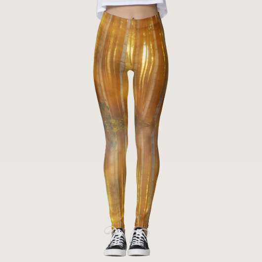 Misty Forest Scene Leggings (Vorderseite)